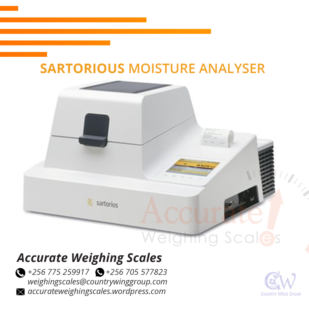 Accurate moisture analyzer