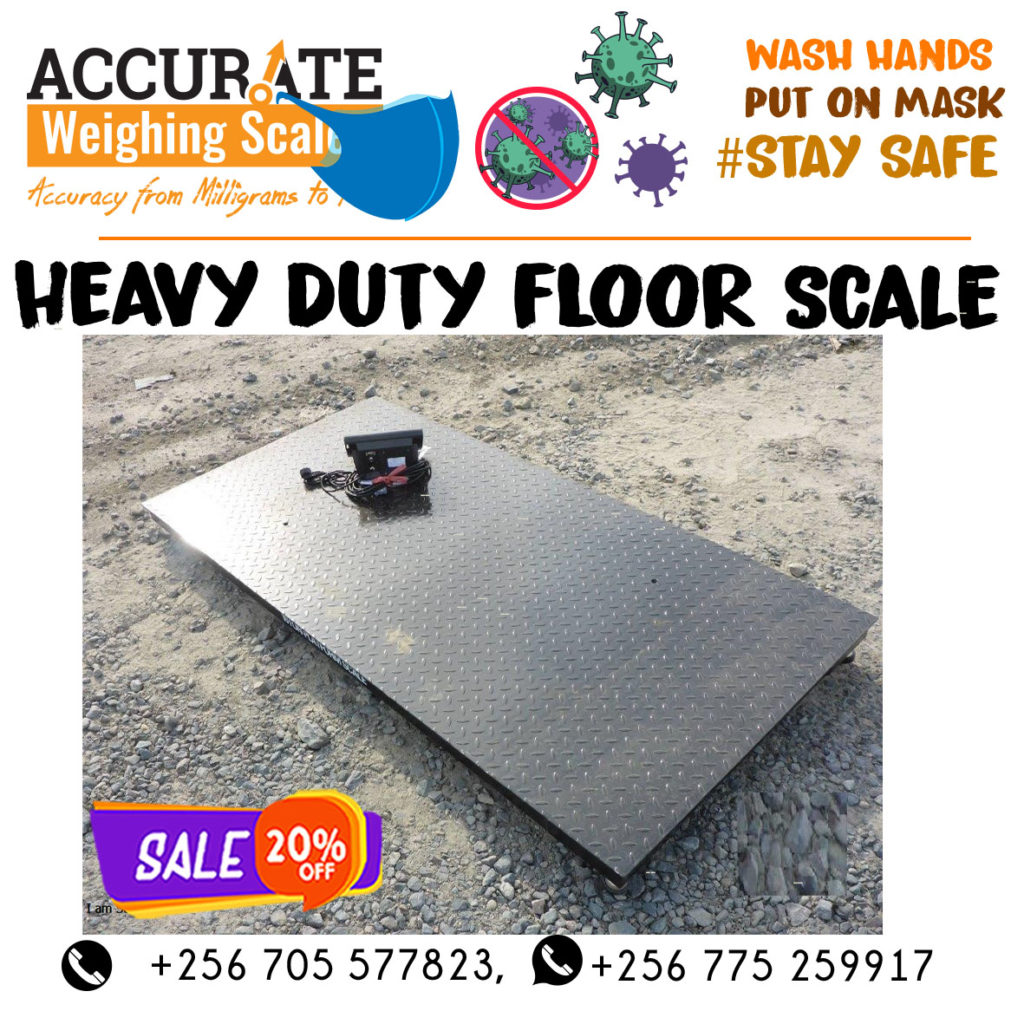 Platform weighing scales