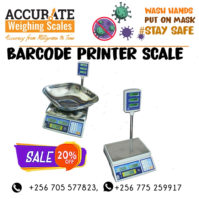 barcode printing scales