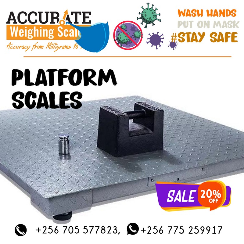 Certified weighing scale