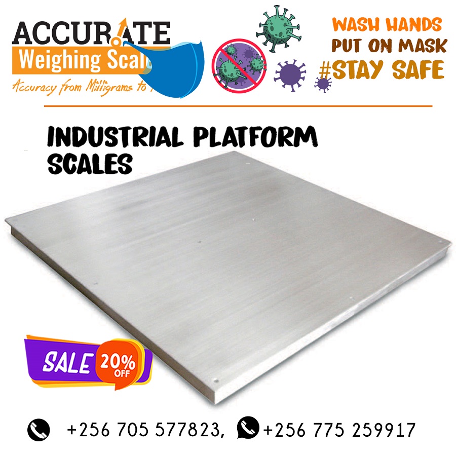 Platform weighing scales