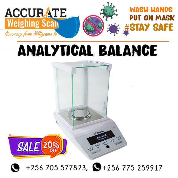 Analytical balance with optional