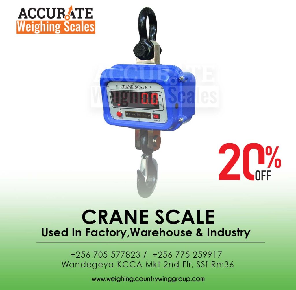 Precise Mini Crane Scale Portable LCD display Kampala Uganda