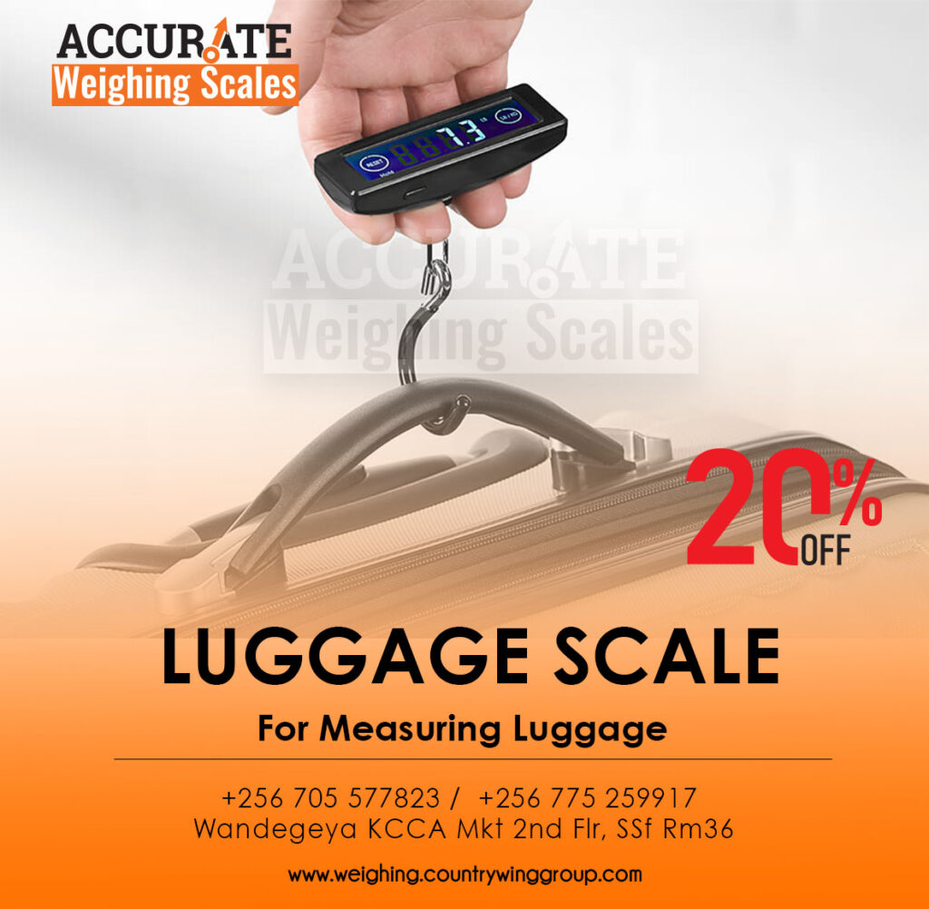 Pocket luggage scale