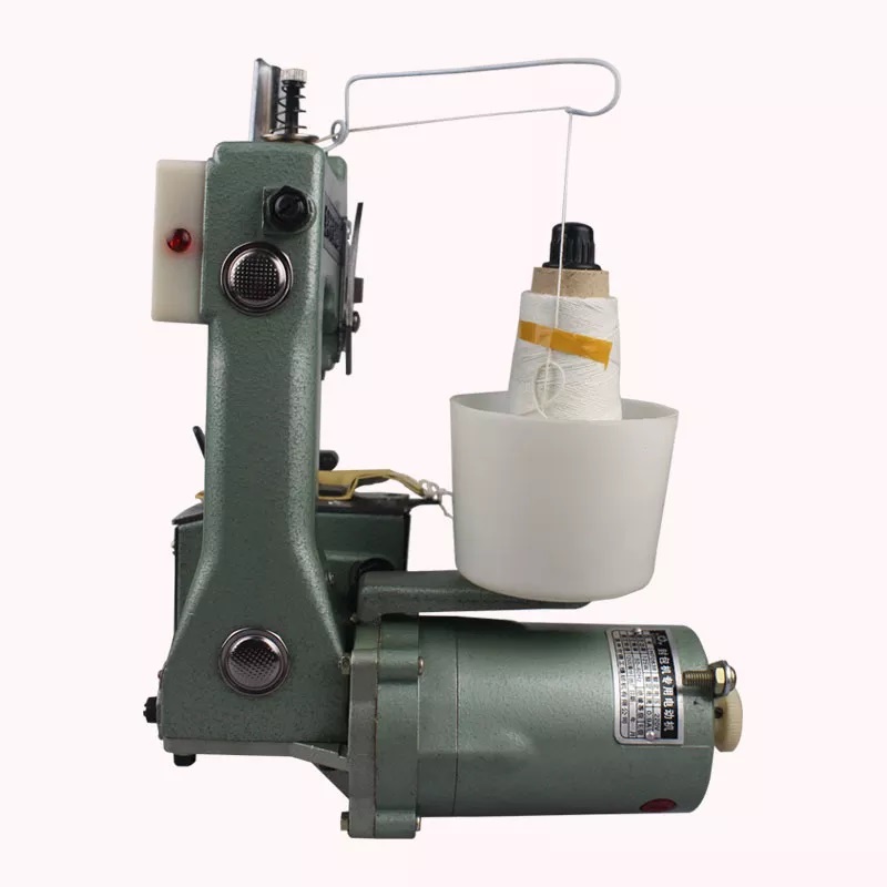 thread machine for sack