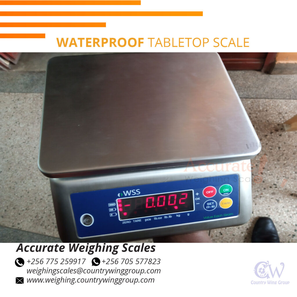 Heavy-duty waterproof scale