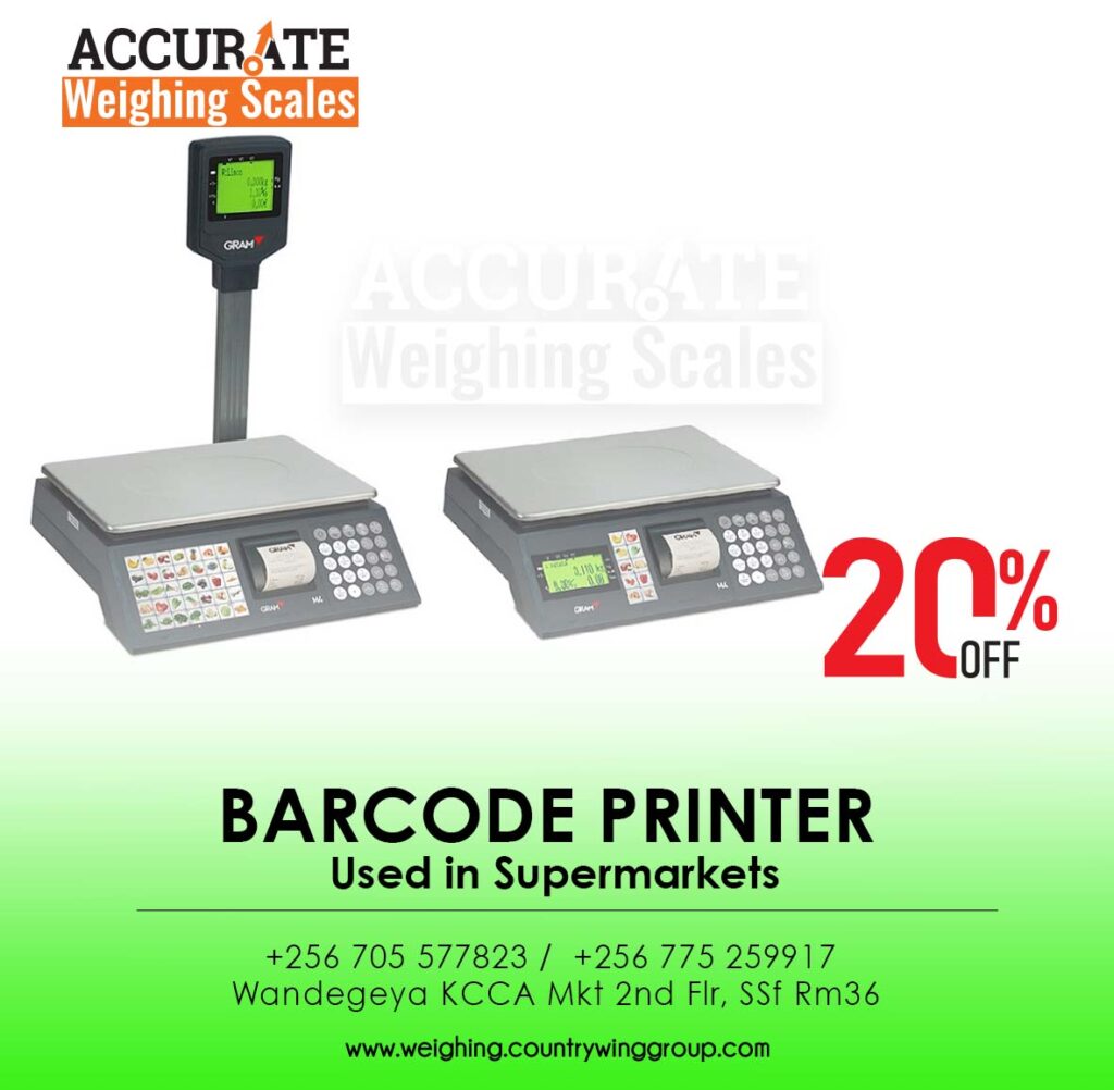 barcode printer table