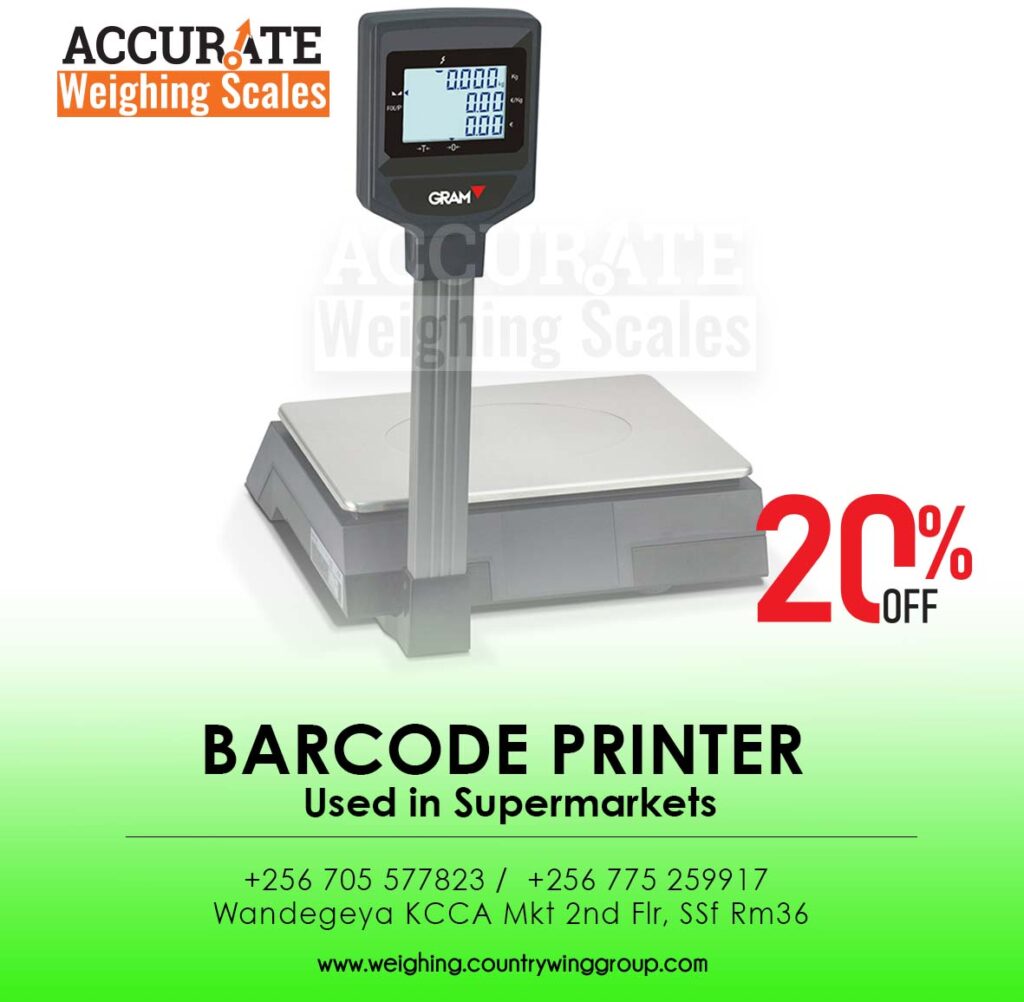 TM barcode scale